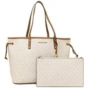 MICHAEL KORS 雙面防刮托特包-香草白（現貨+預購）香草白
