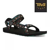 TEVA 男 Original Universal Canyon 經典緹花織帶涼鞋-US7GC100美國大峽谷款 圖騰湖水藍