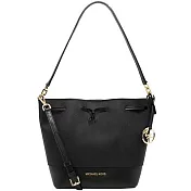 MICHAEL KORS 防刮皮革水桶包-黑色（現貨+預購）黑色