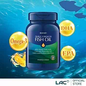 GNC健安喜 三效魚油1500膠囊 60顆-