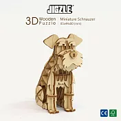 JIGZLE ® 3D-木拼圖-雪納瑞