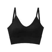 【Secret Lover】3D立體露背大U型無鋼圈內衣胸罩(多色)SLMX43黑色