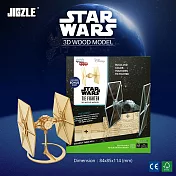JIGZLE ® 3D-木拼圖-電影聯名-星際大戰鈦戰機