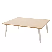 Peachy Life 輕日系長方折疊桌/茶几桌/咖啡桌/餐桌-80x60cm(4色可選)楓木色