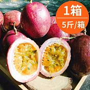 通過農藥檢驗!【樂品食尚】通過373項農藥檢驗 新鮮百香果-特級5斤x1箱(免運宅配)