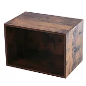 Peachy Life 日系可堆疊單格收納櫃/置物櫃/書櫃(5色可選)仿木