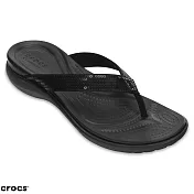 Crocs卡駱馳(女鞋) 卡沛兒涼鞋 204311-001 W5黑色