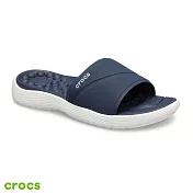 Crocs 卡駱馳 (女鞋) Reviva 女士涼拖鞋 205474-462 W5海軍藍