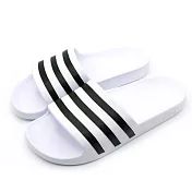 Adidas ADILETTE AQUA 男/女 拖鞋UK4白色