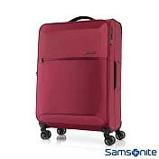 Samsonite新秀麗 29吋72H DLX 飛機輪TSA極輕量布面行李箱(紅)