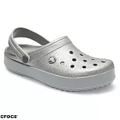 Crocs卡駱馳 (中性鞋) 卡駱班閃亮克駱格 205419-040 M4W6銀色系