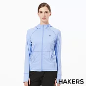 【HAKERS 哈克士】女 抗UV快乾外套(冰莓/深藍/淺葡紫 三色可選)S淺葡紫
