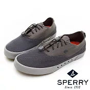 SPERRY 7SEAS 俐落抽繩鞋帶設計休閒鞋(男款)US8灰色