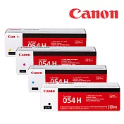 Canon CRG-054H BK/C/M/Y 原廠碳粉匣組