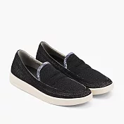 inooknit 透色交織樂福鞋US8深灰