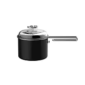 [JIA Inc.]虹彩鋼 琺瑯單柄鍋16cm(黑色)