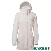 【HAKERS 哈克士】女 Butterfly 防風外套(雪白/蘭花粉 二色可選)S雪白