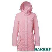 【HAKERS 哈克士】女 Butterfly 防風外套(雪白/蘭花粉 二色可選)S蘭花粉