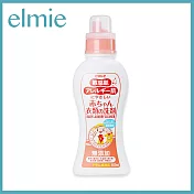 【日本elmie愛兒美】敏感肌溫和嬰兒濃縮洗衣精550ml 2入