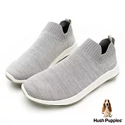 Hush Puppies Bounce Max 高效彈力休閒襪套男便鞋US9淺灰