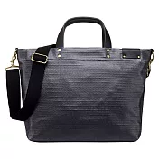 LES TOILES DU SOLEIL 法國蘇蕾包-兩用PVC公事包-黑色