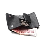 Beladesign．鑰匙錢包-黑色