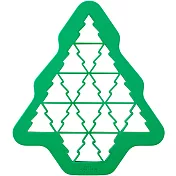 《LEKUE》拼圖餅乾模(聖誕樹)