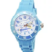 『三麗鷗家族』運動彩帶兒童手錶大耳狗-藍