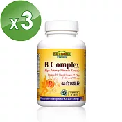 【NatureMax家倍健】新維他命B福多錠(30粒/瓶x3瓶)