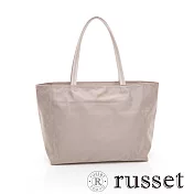 russet 經典系列緹花布PALETTE拉鍊托特包 (中)- 粉/粉