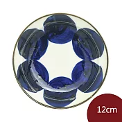 Natural69 波佐見燒 吳須 前菜碟  丸紋 12cm