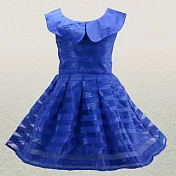 【MTK】澳洲洋裝 氣質藍紗 (12歲)