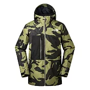【The North Face】 男 保暖雪衣外套S迷彩