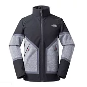 【The North Face】防風防潑水外套S灰