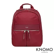 KNOMO 英國 Mini Beauchamp 電腦後背包 (胭脂红)