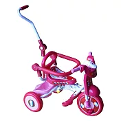 BIKEONE MINI11新幹線 折疊兒童三輪車1-4歲折疊輕便遛娃神器PINK