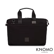 KNOMO英國 Blake 英倫復古手提公事包 (黑色/適用 14 吋筆電)