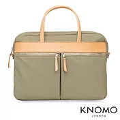 KNOMO 英國 Hanover 簡約手提公事包 (淺綠/適用 14 吋筆電)