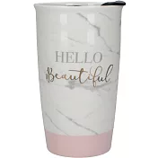 《CreativeTops》Ava雙層隨行杯(HELLO380ml)