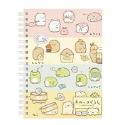 San-X 角落公仔個人檔案系列線圈筆記本。日常生活