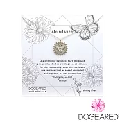 Dogeared 純銀女王蜂開運錢幣項鍊 ABUNDANCE BEE