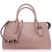 COACH 小牛皮 / SELENA BOND 中型 / 斜背兩用包粉色