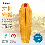 【CHINOOK】女神系列露營登山睡袋20802S楓葉黃