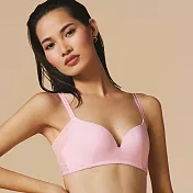 【黛安芬】輕塑美型系列薄襯無鋼圈內衣 D-E罩杯34/75D粉紫