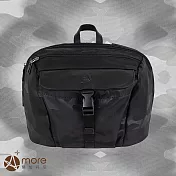 Amore 愛加丹尼迷彩多功能腰包-黑