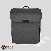 Amore愛加丹尼 沃克輕商旅15吋防盜電腦後背包-深灰