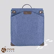 Amore愛加丹尼 沃克輕商旅職人兩用後背包 灰藍
