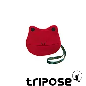 tripose 輕鬆生活青蛙造型零錢包(共14色) 紅
