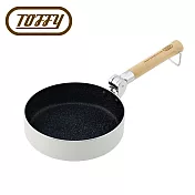 日本Toffy 16cm平底煎鍋 象牙白