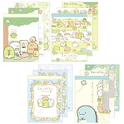 San-X 角落公仔一起去郊遊系列便條本/小。(隨機2入)